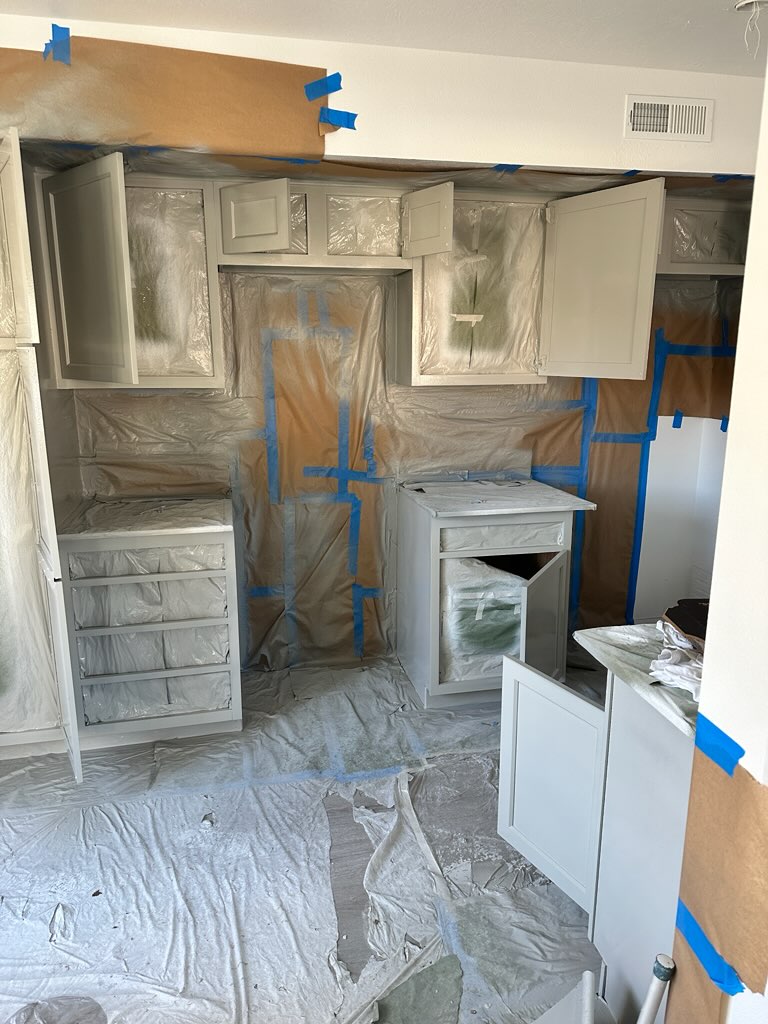 expert cabinet painting transformation