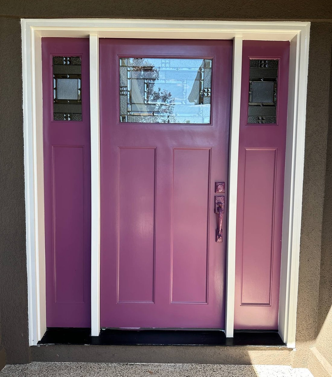 Front door repaint