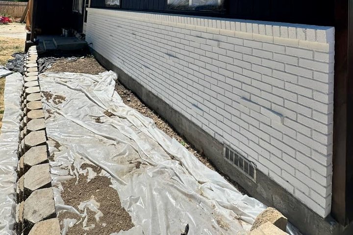 exterior painting on a home in Meridian, Idaho