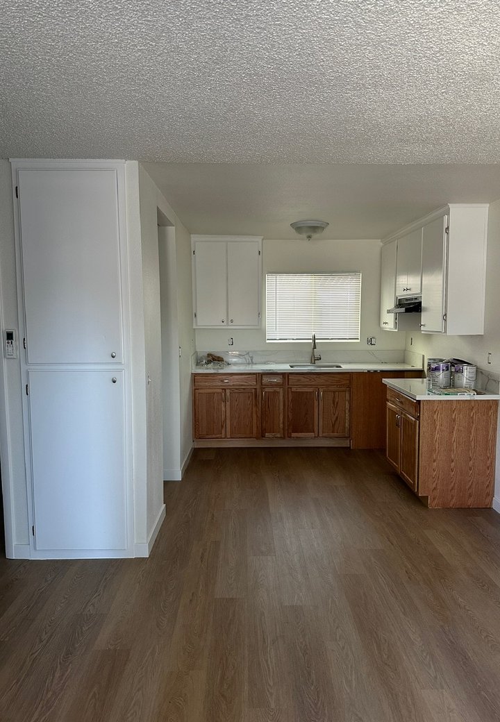 kitchen painting on a home in Meridian, Idaho